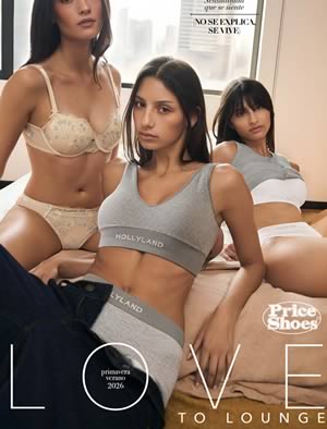 Catálogo Price Shoes Lencería Love to Lounge Primavera Verano 2026